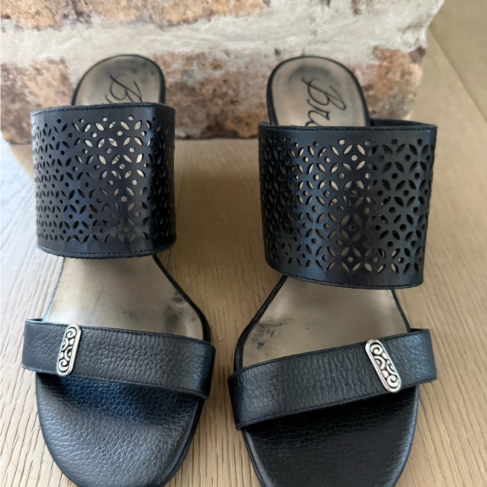 Brighton Ramone Black leather Women's Sandals